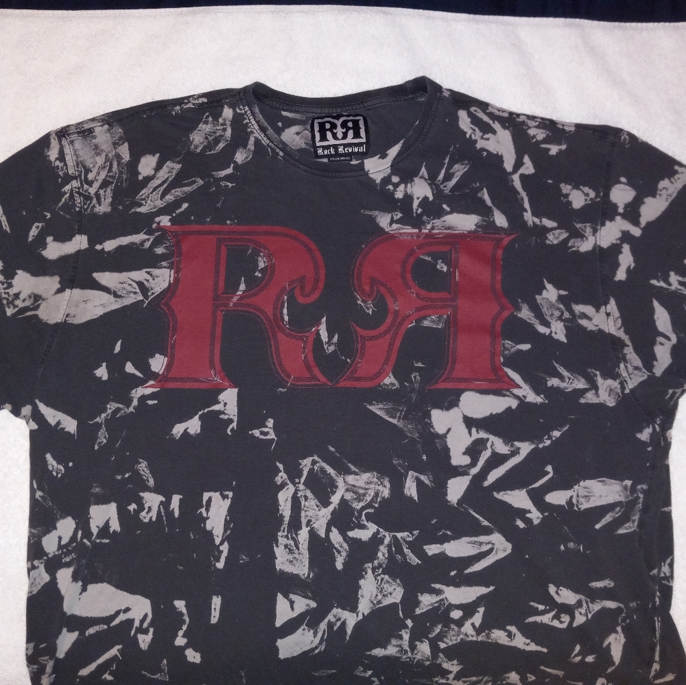 💥MEN ROCK REVIVAL GRAPHIC T SHIRT💥